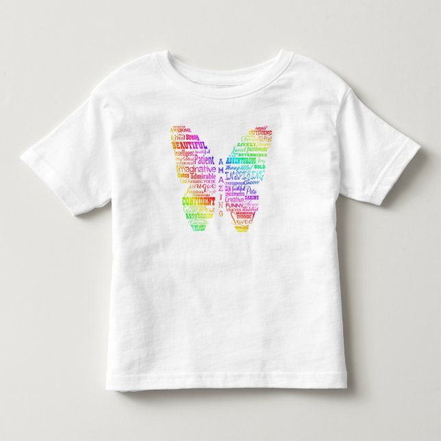 Infantil Camiseta de Buterfly (Frente)