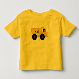 Infantil Camiseta De Kai Yellow Dump Truck