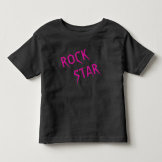 Infantil Camiseta de Rock Star