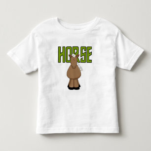 Infantil Camiseta e presentes do cavalo