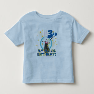 Infantil Camiseta e presentes mágicos do aniversário de 3