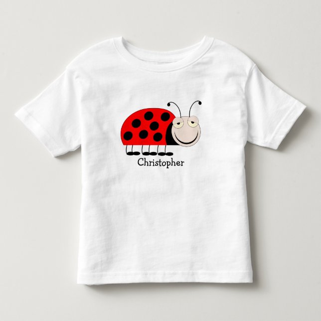 Infantil Camiseta Ladybug Toddler (Frente)