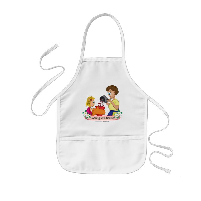 Infantil Cozimento com avental de Nonnie (Frente)