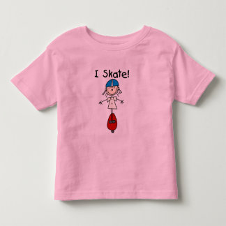 Infantil Figura camiseta e presentes da vara do skater