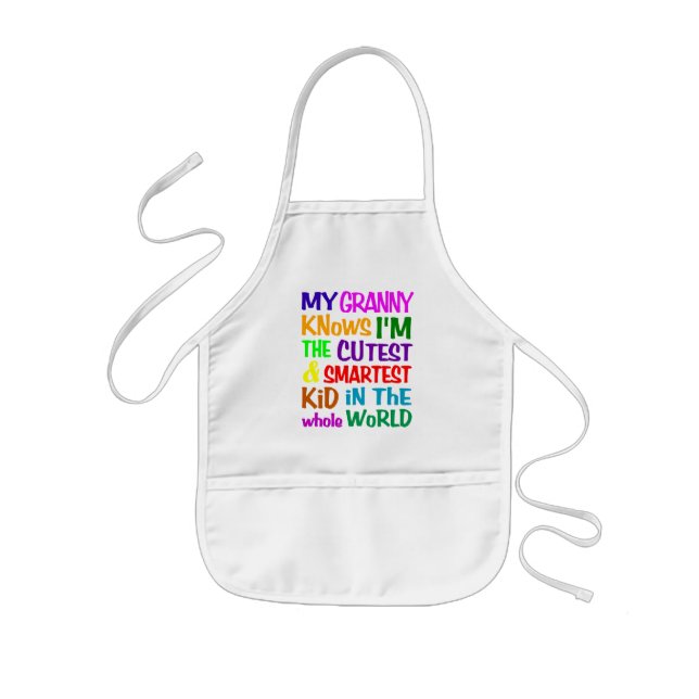 Infantil Minha Avó Conhece o avental (Frente)