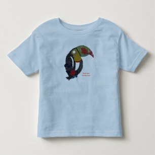 Infantil Mosaico tucano - Camiseta personalizável Toddler