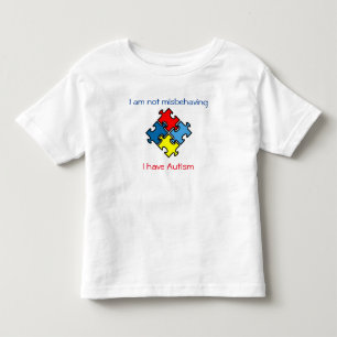 Infantil Não Me Obedeço Mal, Eu Tenho Uma Camiseta Sem Auti