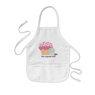 Infantil O avental do miúdo do cupcake