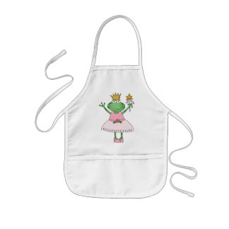 Infantil Princesa Avental do sapo