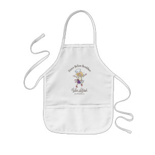 Infantil Vivi dança de LeDish™ antes do avental de