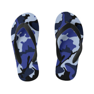 Infantis Camo Azul, Chinelos de criança