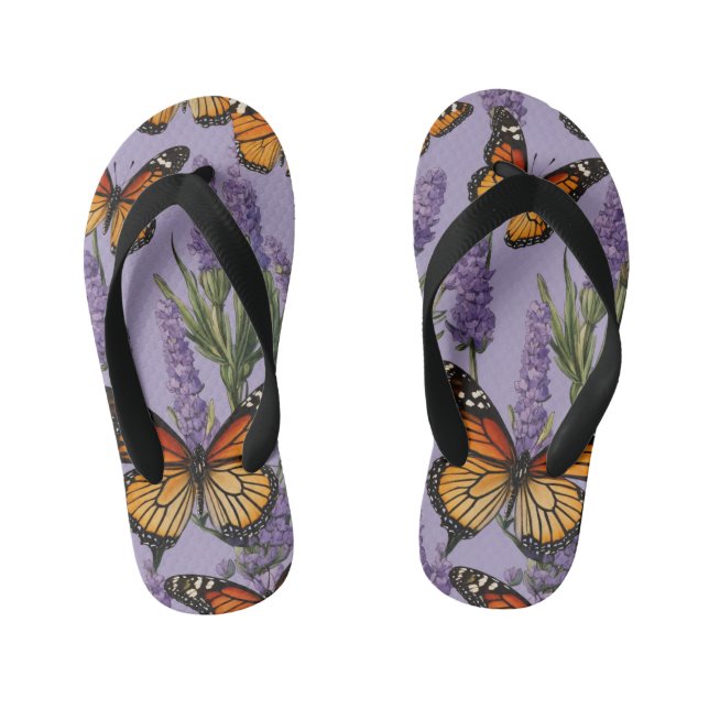 Infantis Chinelos Butterfly Bliss (Pé da cama)