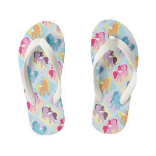 Infantis chinelos de fantasia de unicórnio para meninas di