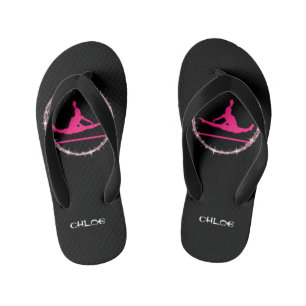 Infantis Chinelos de ginástica de meninas bonitas com seu 