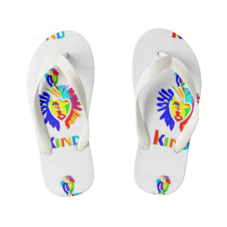 Infantis Chinelos De Logotipo Para Crianças LK - Passo Negr