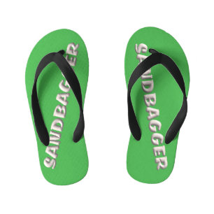 Infantis Chinelos de sandes verdes