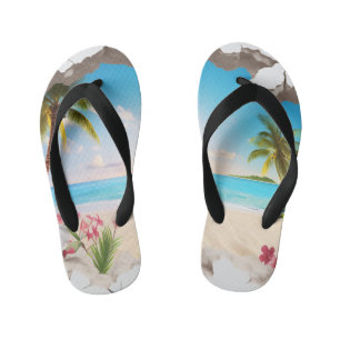 Infantis Chinelos Infantil Vibe Tropical