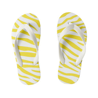 Infantis Chinelos Kids Cute Listras de Zebra