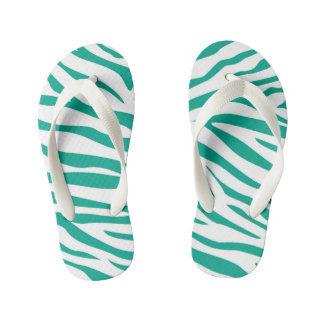 Infantis Chinelos Kids Listras de Zebra Fofos