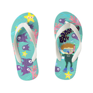 Infantis Chinelos Snorkeling Boys Kid