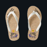 Infantis Crianças de Chinelos de cruzeiro<br><div class="desc">Junte suas duas coisas favoritas - chinelos e viagem de cruzeiro, e se prepare para ir à praia. Excelente para personalizar para famílias, viagem com amigos, solteiro/ festas de solteira ou outras ocasiões especiais. Perfeito por mostrar o quanto você está se divertindo e levando para casa uma maravilhosa saquê. Personalize...</div>