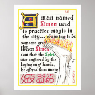 Inferno de Dante, Impressão Canto XIX