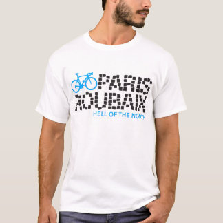 Inferno de Paris Roubaix dos t-shirt nortes do