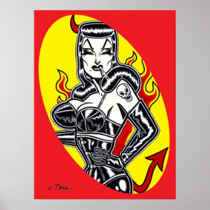 Inferno em Heels Poster