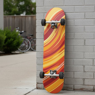 Inferno Flow - Skateboard Abstrato