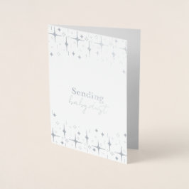 Infertilidade do Cartão de Poeira do Bebê Desperta