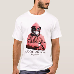 Infiel na camisa da excursão T