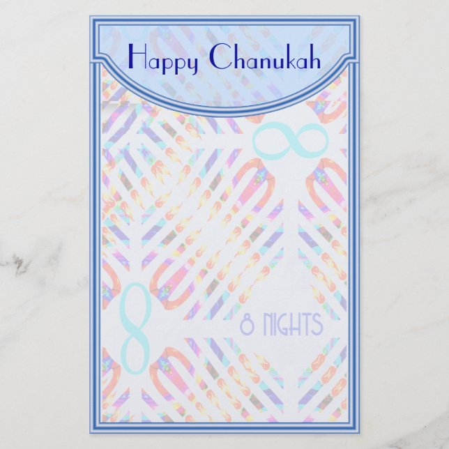 Infinidade artigos de papelaria de 8 noites (Frente)