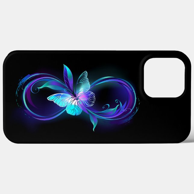 Infinidade brilhante com borboleta mágica (Verso (horizontal))