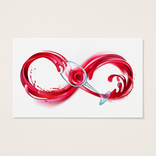 Infinidade com vinho tinto (Frente)