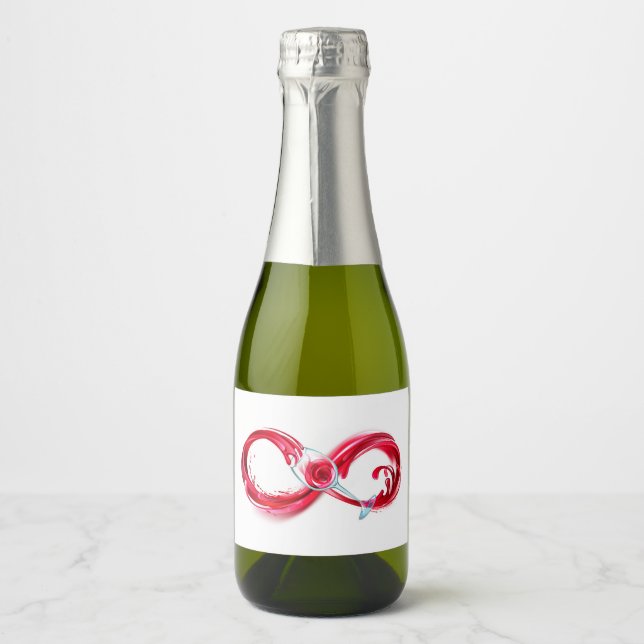 Infinidade com vinho tinto (Frente)