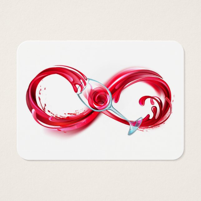 Infinidade com vinho tinto (Frente)