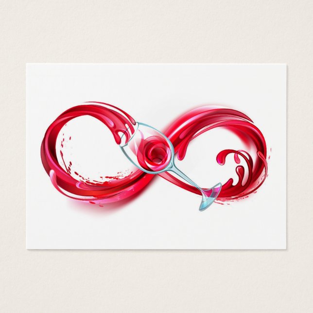 Infinidade com vinho tinto (Frente)