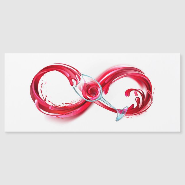 Infinidade com vinho tinto (Frente)