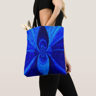 infinity blue - bolsa tote