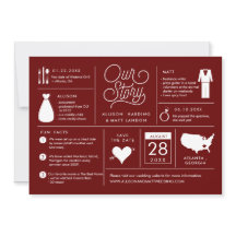 Infográfico Salvar o Anúncio do Noivado de Data