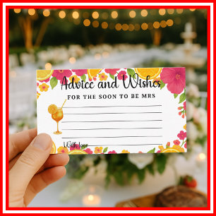 Informações Amor no Primeiro Cartão Spritz Advice   Chá de pan