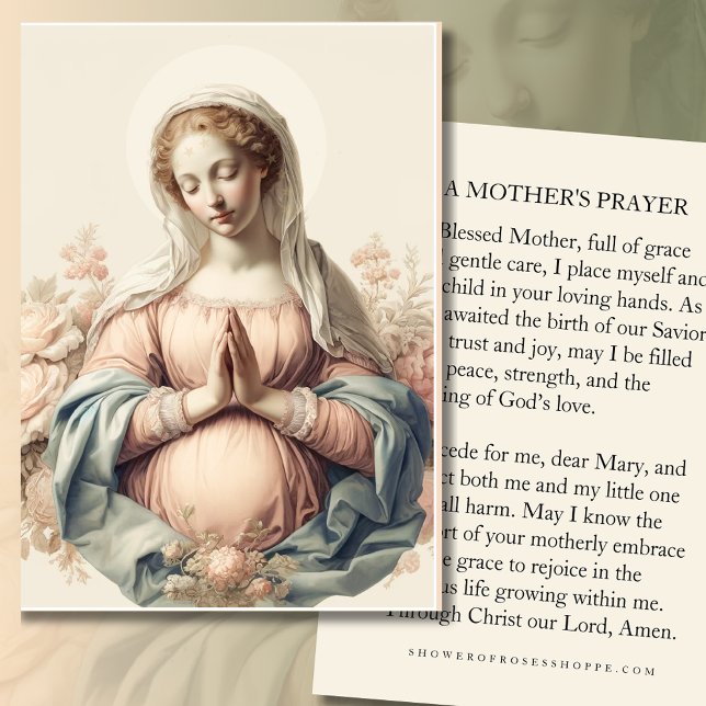 Informações Bendito Cartão de Oração Mãe para Mães Espertas (Criador carregado)