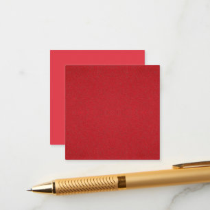 Informações Cartão com Invólucro Quadrado de Ruído Vermelho de