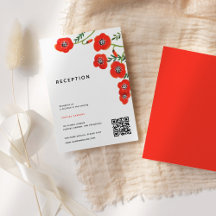 Cartão de Acompanhamento para Recepção de Casament