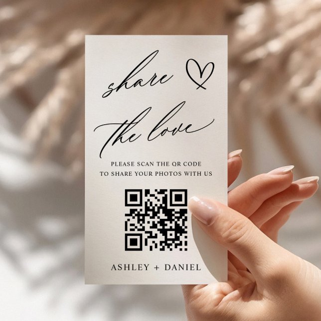Informações Cartão de Acréscimo de Código QR para Casamento Co (Criador carregado)