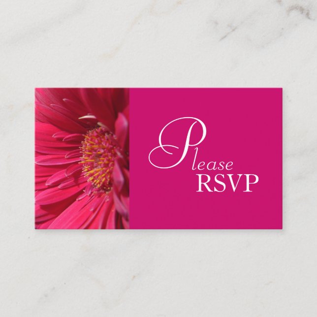 Informações Cartão de Casamento RSVP (Frente)