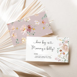 Informações Cartão de cerca de Wildflower quão grande é a barr