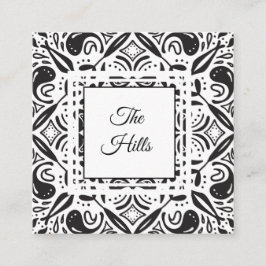 Informações Cartão de Chamada com Enclausuramento de Família P