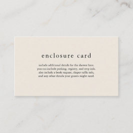 Informações Cartão de Chamada de Bebê Boho HANNAH Creme