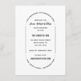 Informações Cartão de Detalhe Minimalista Moderna Simples